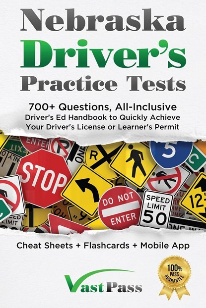 Nebraska Driver's Practice Tests, Stanley Vast - Paperback - 9781955645362