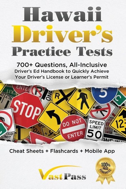Hawaii Driver's Practice Tests, Stanley Vast - Paperback - 9781955645393