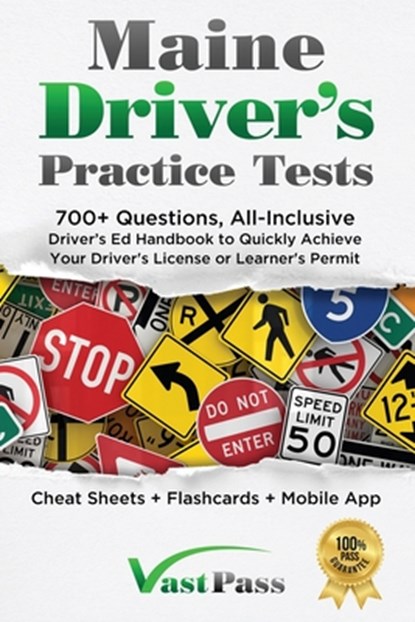 Maine Driver's Practice Tests, Stanley Vast - Paperback - 9781955645416