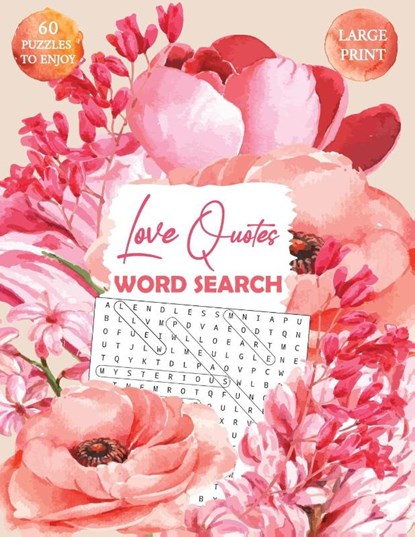 Love Quotes Word Search, Schwarze Alpina Press - Paperback - 9781955661126