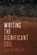 Writing the Significant Soil, David Anthony Sam - Paperback - 9781956368192