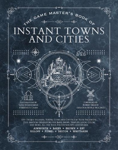 The Game Master's Book of Instant Towns and Cities, Jeff Ashworth - Gebonden - 9781956403985