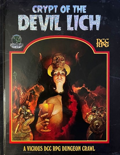 Crypt of the Devil Lich - DCC RPG Edition, Chris Doyle ; Lisa Doyle ; Mike Ferguson ; Bob Brinkman - Gebonden - 9781956449266