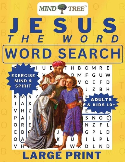 Jesus The Word Word Search, Mind Tree - Paperback - 9781956686470