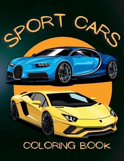 Sports Car Coloring Book: From Muscle Cars to Supercars, Color Your Dream Ride with Our Sports Car Coloring Book (v2), Jam Books - Paperback - 9781956968224