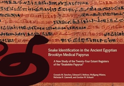 Snake Identification in the Ancient Egyptian Brooklyn Medical Papyrus, Gonzalo M. Sanchez ; Edmund S. Meltzer ; Wolfgang Wuster ; Nicholas R. Casewell - Gebonden - 9781957454030
