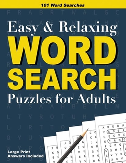 Easy and Relaxing Word Search Puzzles for Adults, Nola Lee Kelsey - Paperback - 9781957532417