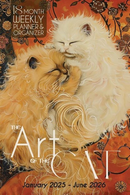 The Art of the Cat 18 Month Weekly Planner and Organizer, Nola Lee Kelsey - Gebonden - 9781957532554