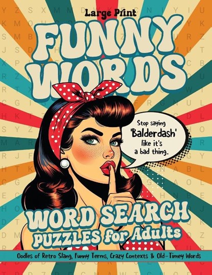Funny Words Word Search Puzzles for Adults, Nola Lee Kelsey - Paperback - 9781957532592