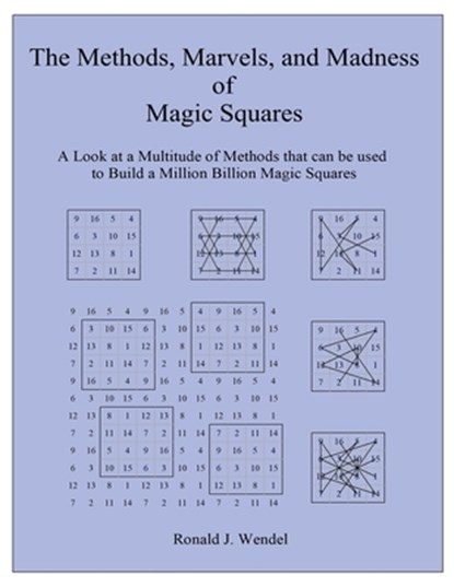 The Methods, Marvels, and Madness of Magic Squares, Ronald J Wendel - Paperback - 9781957575780