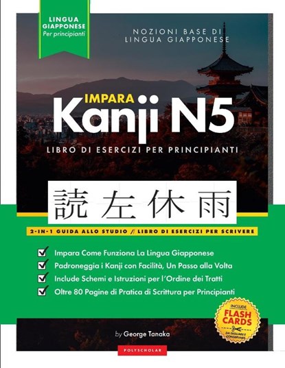 Impara il giapponese Kanji N5, George Tanaka - Paperback - 9781957884189