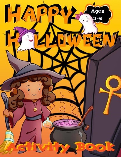 Happy Halloween Activity Book for Kids, Zazuleac World ; Elizabeth Victoria Zazuleac ; Eleanor Anna Zazuleac - Paperback - 9781957988634