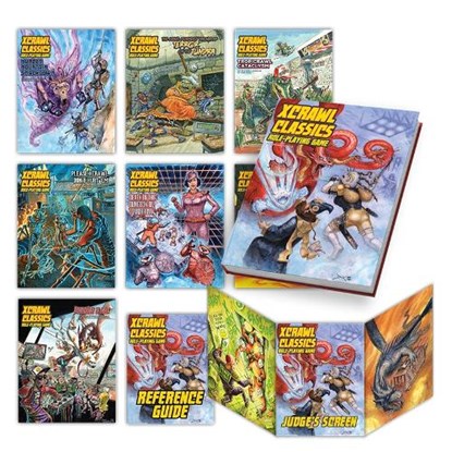XCC RPG: Xcrawl Classics Complete Collection, Brendan LaSalle ; Julian Bernick ; Valerie Emerson ; James M Spahn - Paperback - 9781958809839