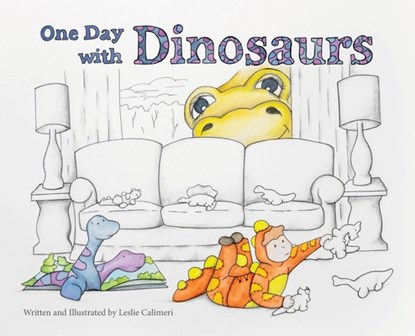 One Day with Dinosaurs, Leslie Calimeri - Gebonden - 9781958842508
