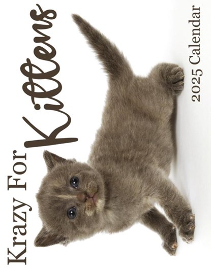 Krazy For Kittens 2025 Calendar, B. Patrick - Paperback - 9781959209324