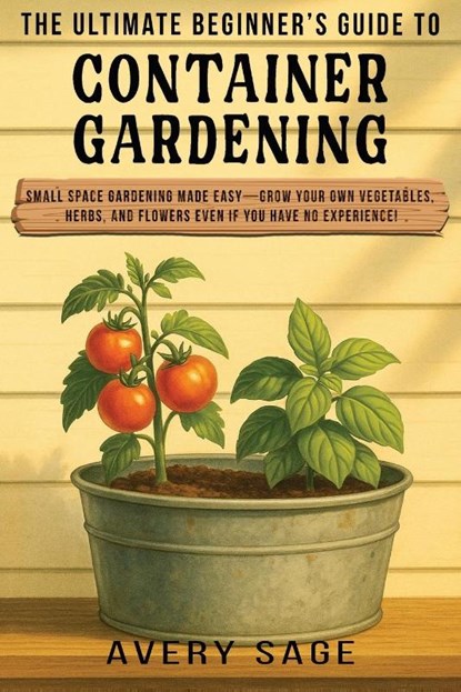 The Ultimate Beginner's Guide to Container Gardening, Avery Sage - Paperback - 9781960081209