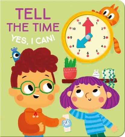 Yes I Can! Tell the Time, Little Genius Books - Gebonden - 9781960107275