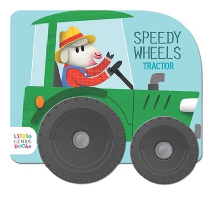 Speedy Wheels - Tractor, Little Genius Books - Gebonden - 9781960107473