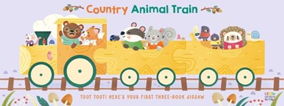 Animal Train - Country, Little Genius Books - Gebonden - 9781960107510