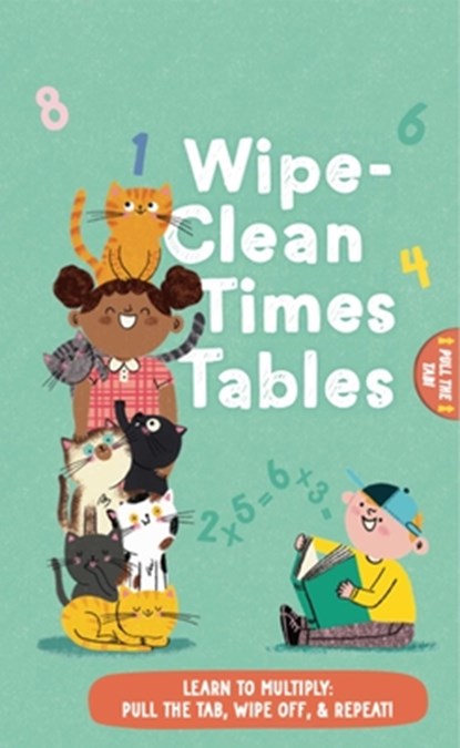 Wipe Clean Times Tables, Little Genius Books - Gebonden - 9781960107558