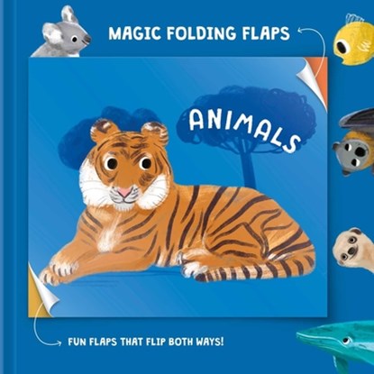 Magic Folding Flaps - Animals, Little Genius Books - Gebonden - 9781960107633