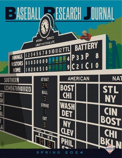 Baseball Research Journal (BRJ), Volume 53 #1, Society for American Baseball Research (SABR) - Paperback - 9781960819079