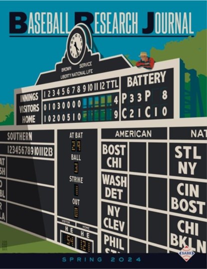 Baseball Research Journal (BRJ), Volume 53 #1, Society for American Baseball Research (SABR) - Paperback - 9781960819079