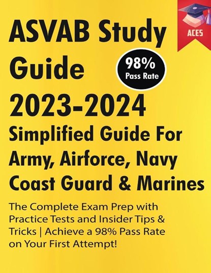 ASVAB Study Guide 2023-2024, Svab Ace5 - Paperback - 9781961902299