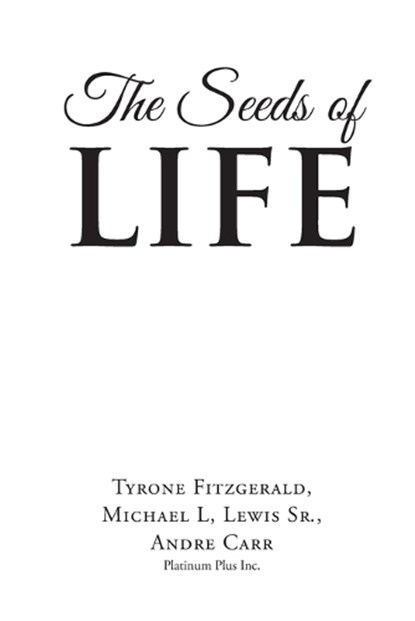 The Seeds of Life, Tyrone Fitzgerald - Paperback - 9781962363846