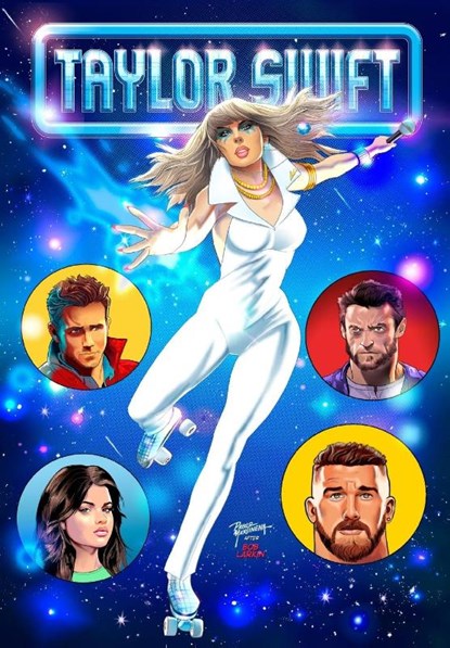 Female Force Taylor Swift Dazzler Homage Variant with Travis Kelce, Eric M Esquivel - Paperback - 9781962404662