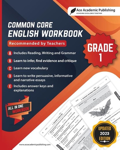 Common Core English Workbook, Ace Academic Publishing - Paperback - 9781962517003