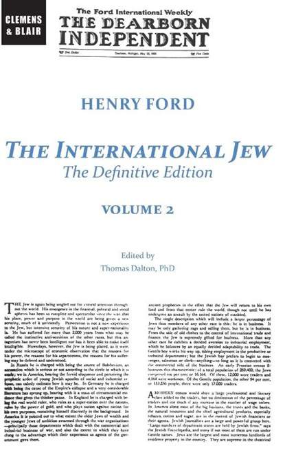 Ford, H: International Jew, Henry Ford - Gebonden - 9781963143034