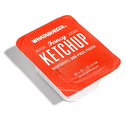 Whataburger Fancy Ketchup Puzzle: 500-Piece Puzzle, Blue Star Press - Gebonden - 9781963183061
