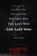 The Last Way, Cameron L. Mitchell - Paperback - 9781963943290