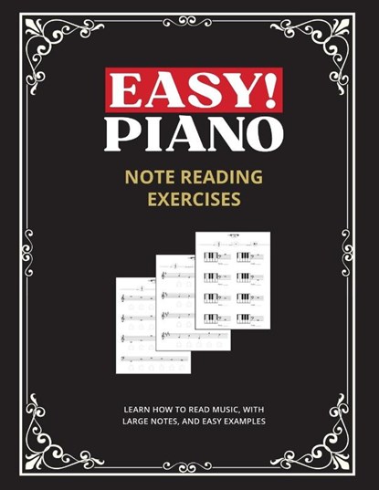 Easy! Piano Note Reading Exercises for Beginners, Hermann Press - Paperback - 9781964383187