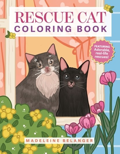 Rescue Cat Coloring Book, Madeleine Belanger - Paperback - 9781964487458