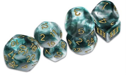 Thracian Smokey Sacrifice Dice - DCC Funky 7-set, Goodman Staff - Paperback - 9781964581071