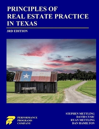 Principles of Real Estate Practice in Texas, Stephen Mettling ; David Cusic ; Ryan Mettling - Paperback - 9781965482025
