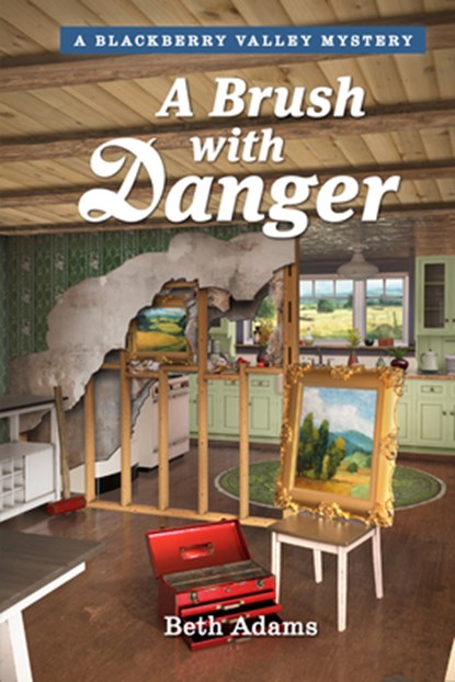 A Brush with Danger, Beth Adams - Paperback - 9781965859094