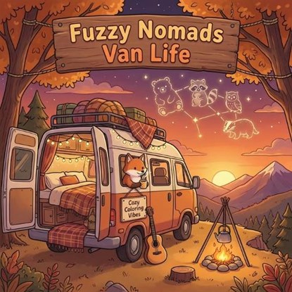 Fuzzy Nomads Van Life, Cozy Coloring Vibes - Paperback - 9781965964798