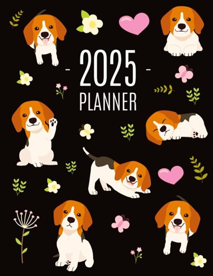 Beagle Planner 2025, Happy Oak Tree Press - Paperback - 9781965994023
