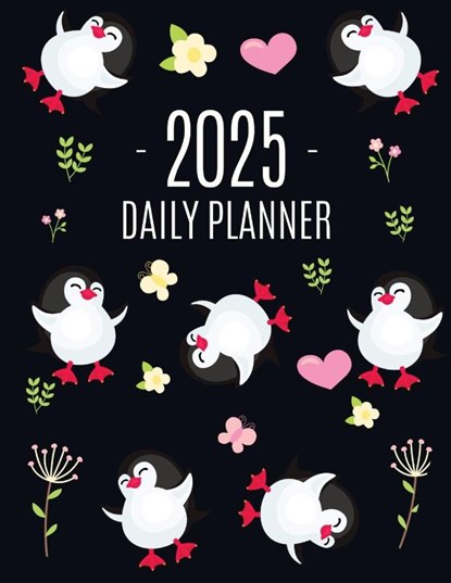 Penguin Daily Planner 2025, Pimpom Pretty Press - Paperback - 9781965994153