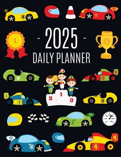 Race Car Planner 2025, Pimpom Pretty Press - Paperback - 9781965994245