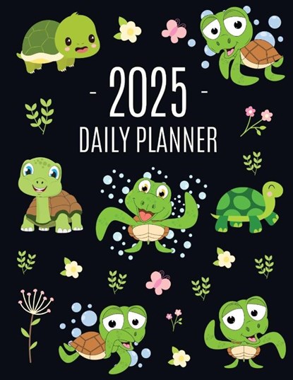 Turtle Planner 2025, Happy Oak Tree Press - Paperback - 9781965994283