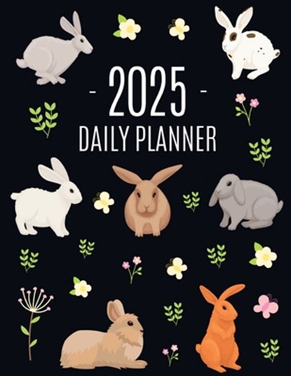 Rabbit Planner 2025, Happy Oak Tree Press - Paperback - 9781965994375