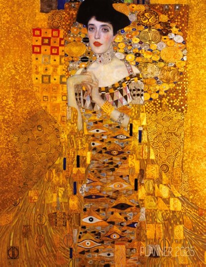 Gustav Klimt Monthly Planner 2025, Shy Panda Press - Paperback - 9781965994399