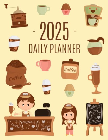 Coffee Planner 2025, Pimpom Pretty Press - Paperback - 9781965994436