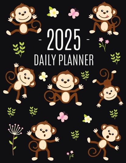 Monkey Planner 2025, Pimpom Pretty Press - Paperback - 9781965994450