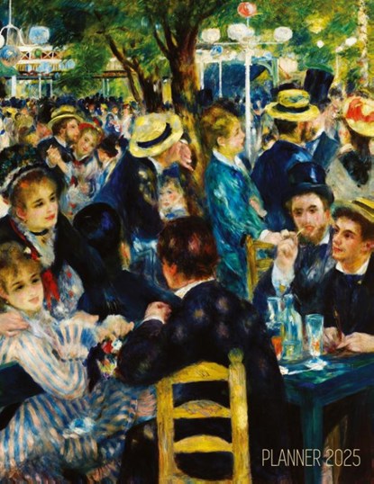 Renoir Daily Planner 2025, Shy Panda Press - Paperback - 9781965994474