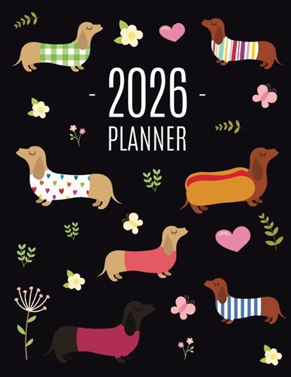 Dachshund Planner 2026, Happy Oak Tree Press - Paperback - 9781965994566